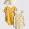 0-18mths | 2pk bodysuits and sun hat newborn set 0-18mths | 2pk bodysuits and sun hat newborn set