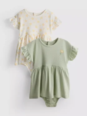 0-18mths | 2pk newborn smock dresses