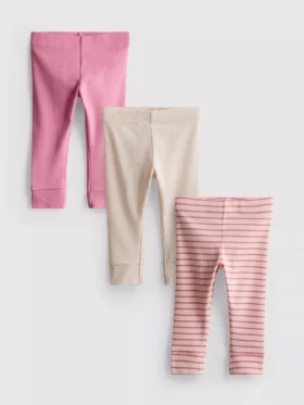 0-18mths | 3pk newborn leggings