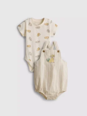 0-18mths | disney’s the lion king bodysuit and overalls newborn set
