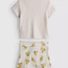 0-18mths | disney’s winnie the pooh wrap top and shorts newborn set 0-18mths | disney’s winnie the pooh wrap top and shorts newborn set
