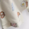 0-18mths | food graphic sweatshirt and shorts set 0-18mths | food graphic sweatshirt and shorts set
