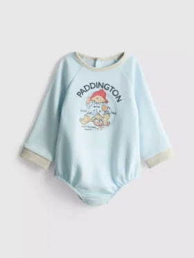 0-18mths | paddington bear long sleeve newborn bodysuit