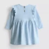 0-18mths | ruffle newborn smock dress 0-18mths | ruffle newborn smock dress