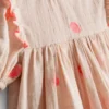 0-18mths | shell embroidered newborn smock dress 0-18mths | shell embroidered newborn smock dress