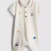 0-18mths | textured newborn romper 0-18mths | textured newborn romper