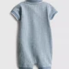 0-18mths | textured newborn romper 0-18mths | textured newborn romper