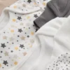 0-24mths | 10pk ribbed short-sleeve onesies