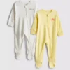 0-24mths | 2pk zip-up sleepers 0-24mths | 2pk zip-up sleepers