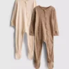 0-24mths | 2pk zip-up sleepers 0-24mths | 2pk zip-up sleepers