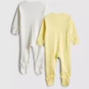 0-24mths | 2pk zip-up sleepers 0-24mths | 2pk zip-up sleepers