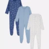 0-24mths | 3pk snap sleepers 0-24mths | 3pk snap sleepers