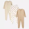 0-24mths | 3pk snap sleepers 0-24mths | 3pk snap sleepers