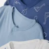 0-24mths | 3pk snap sleepers 0-24mths | 3pk snap sleepers
