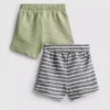 0-36mths | 2pk textured shorts 0-36mths | 2pk textured shorts