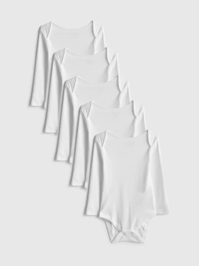 0-36mths | 5pk long sleeve bodysuits 0-36mths | 5pk long sleeve bodysuits