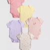 0-36mths | 5pk short-sleeve onesies 0-36mths | 5pk short-sleeve onesies