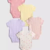 0-36mths | 5pk short-sleeve onesies 0-36mths | 5pk short-sleeve onesies