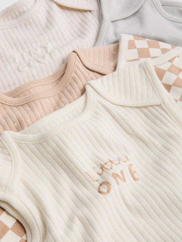 0-36mths | 5pk sleeveless bodysuits 0-36mths | 5pk sleeveless bodysuits