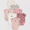 0-36mths | 7pk disney’s minnie mouse short-sleeve onesies 0-36mths | 7pk disney’s minnie mouse short-sleeve onesies