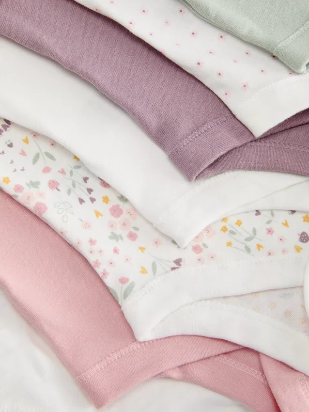 0-36mths | 7pk long sleeve bodysuits 0-36mths | 7pk long sleeve bodysuits