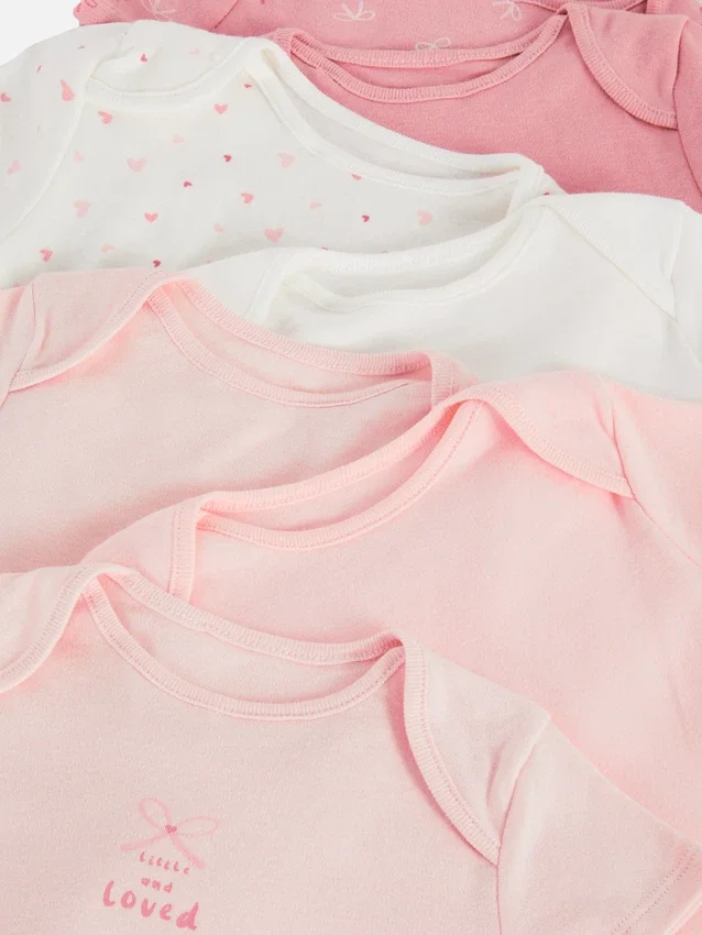 0-36mths | 7pk short sleeve bodysuits 0-36mths | 7pk short sleeve bodysuits