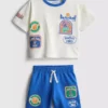 0-36mths | basketball graphic t-shirt and shorts set 0-36mths | basketball graphic t-shirt and shorts set