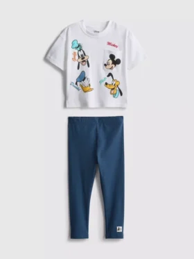 0-36mths | disney’s mickey mouse and friends t-shirt and leggings set