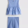 0-36mths | eyelet sleeveless top and shorts set 0-36mths | eyelet sleeveless top and shorts set
