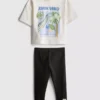 0-36mths | jurassic world t-shirt and leggings set 0-36mths | jurassic world t-shirt and leggings set