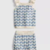 0-36mths | knitted top and shorts set 0-36mths | knitted top and shorts set