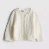 0-36mths | scallop trim cardigan 0-36mths | scallop trim cardigan