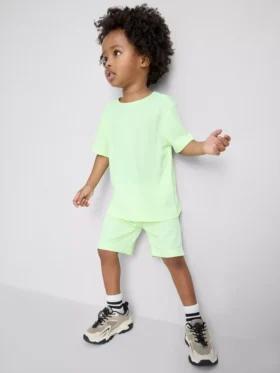 1.5-7yrs | active t-shirt and shorts set