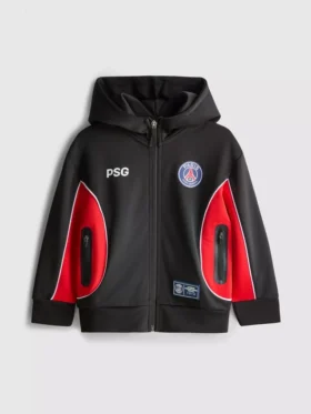 1.5-7yrs | paris saint-germain f.c. zip-up hoodie