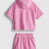 1.5-7yrs | towel hoodie and shorts set 1.5-7yrs | towel hoodie and shorts set