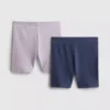 1.5-8yrs | 2pk ribbed cycling shorts 1.5-8yrs | 2pk ribbed cycling shorts