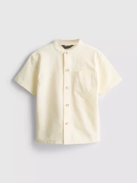 1.5-8yrs | band collar shirt