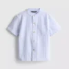 1.5-8yrs | band collar shirt 1.5-8yrs | band collar shirt