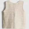 1.5-8yrs | crochet button-front vest 1.5-8yrs | crochet button-front vest
