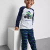 1.5-8yrs | dinosaur graphic fleece pajamas 1.5-8yrs | dinosaur graphic fleece pajamas