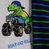 1.5-8yrs | dinosaur graphic fleece pajamas 1.5-8yrs | dinosaur graphic fleece pajamas