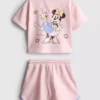 1.5-8yrs | disney's minnie mouse shorts set 1.5-8yrs | disney's minnie mouse shorts set