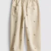 1.5-8yrs | floral embroidered paperbag jeans