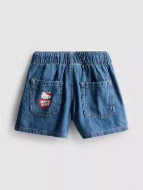 1.5-8yrs | hello kitty denim shorts