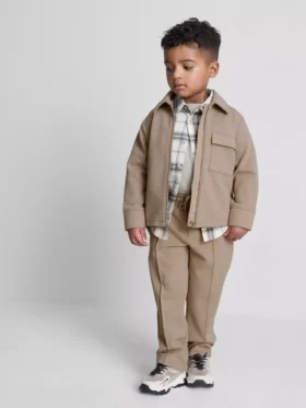 1.5-8yrs | jacquard zip-up jacket and joggers set 1.5-8yrs | jacquard zip-up jacket and joggers set