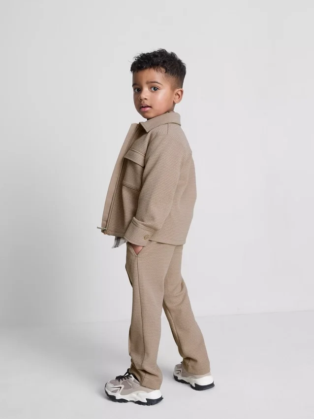 1.5-8yrs | jacquard zip-up jacket and joggers set 1.5-8yrs | jacquard zip-up jacket and joggers set