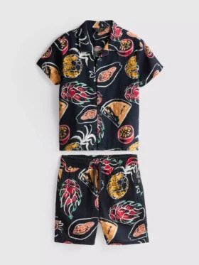1.5-8yrs | printed shirt and shorts set 1.5-8yrs | printed shirt and shorts set