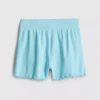 1.5-8yrs | ribbed lettuce trim shorts 1.5-8yrs | ribbed lettuce trim shorts