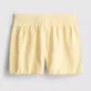 1.5-8yrs | ribbed lettuce trim shorts 1.5-8yrs | ribbed lettuce trim shorts