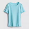 1.5-8yrs | ribbed lettuce trim t-shirt 1.5-8yrs | ribbed lettuce trim t-shirt